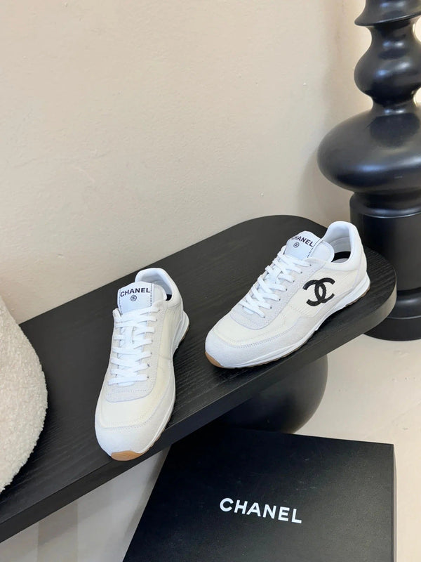 CC 26s Platform Sneakers White Sheepskin 627225