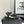 CC 2026 Mary Jane Sandals 45 Black Satin Cowhide 668118