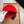BEANIE HAT IN CHERRY RED WOOL AND RABBIT FUR 436398