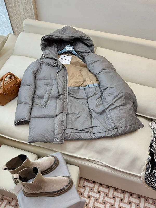 MAX MARA 25S MID-LENGTH DOWN JACKET 087