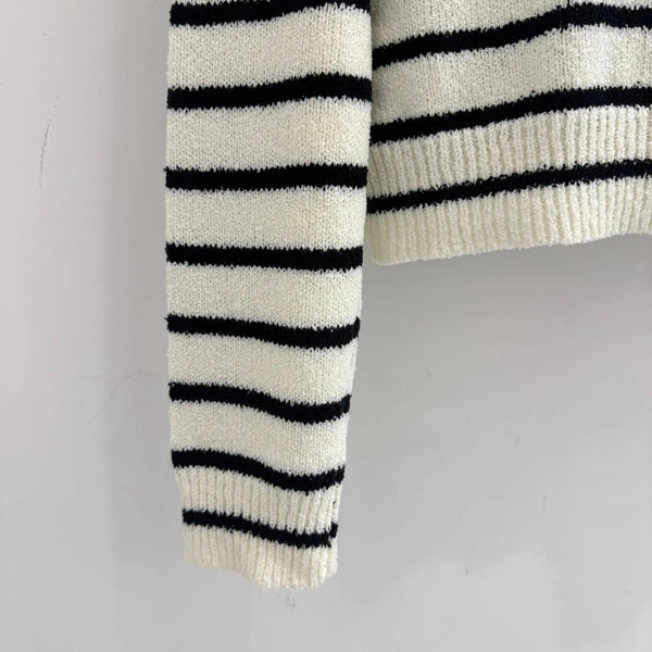 DIOR 25S SAILOR COLLAR CARDIGAN 606