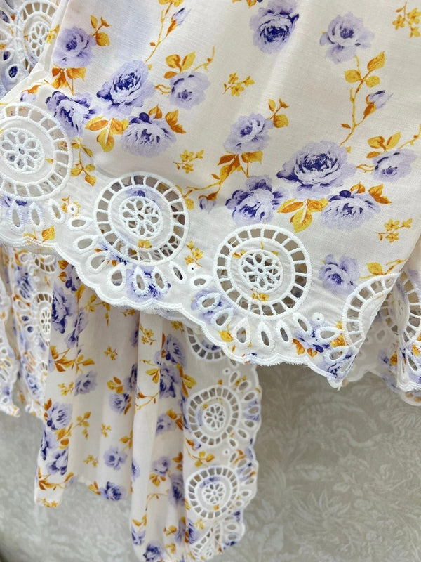ZIMMER NEW PRINTED TOP AND SHORTS SET 269293