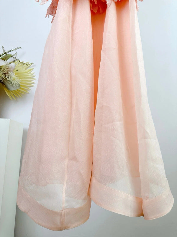 ZIMMERMANN OFF-SHOULDER LAYERED MAXI DRESS 270369