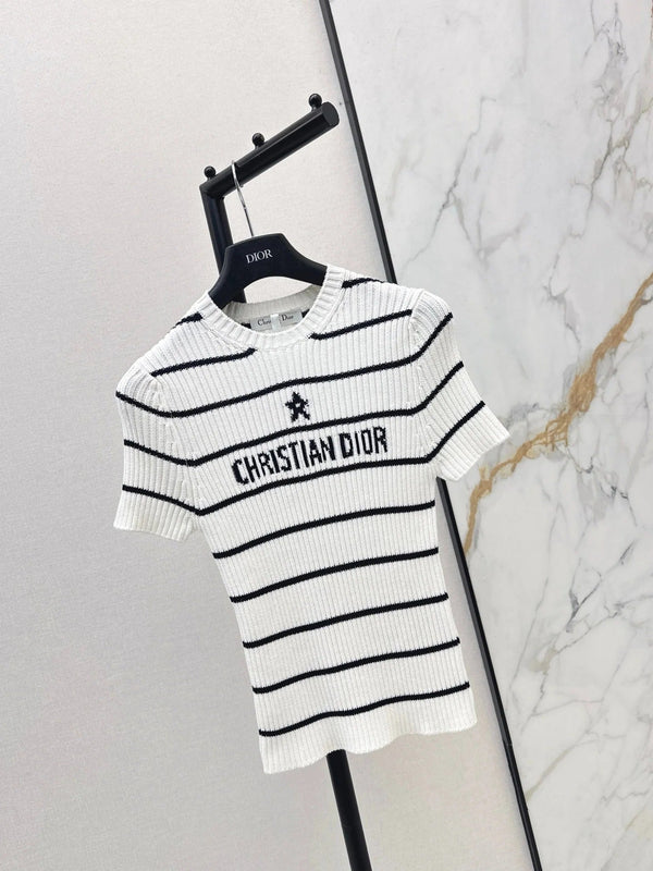 DIOR 25S SHORT-SLEEVE SWEATER 541