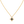 STAR PEDANT PINK GOLD DIAMOND NECKLACE