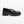 moccasins black calfskin metal