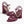 sandals burgundy suede calfskin