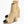 short boots beige black suede kidskin
