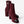 short boots burgundy black suede kidskin