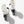 short boots white black knit patent calfskin