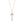 FLEUR KEY DIAMOND NECKLACE