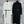 LV 25 Pleated Design Belt That Pinches Waist Dress Black White Cotton