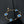STAR AND SUN 4 MOTIF BLUE BRACELET