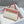 HM KELLY MINI 20 WHITE PINK EPSOM GOLD HARDWARE