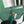 BELVEDERE MM BAG 28CM GREEN CANVAS