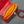 SAIGON SOUPLE MINI BAG RED CANVAS