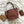 MINI HOBO BOHEME 38CM BURGUNDY CANVAS