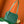 GOYA SECOND-HAND TOAST BAG 21CM GREEN CANVAS