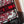 Small CD Book Tote 26.5cm White and Red Heart Butterfly Embroidery