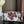 Small CD Book Tote 26.5cm White and Red Heart Butterfly Embroidery