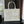 Medium CD Book Tote 36cm Butterfly Zodiac White