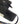 TEEN TRIOMPHE 11CM BLACK CALFSKIN GOLD DIAMOND HARDWARE