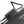 TEEN TRIOMPHE 11CM BLACK CALFSKIN GOLD DIAMOND HARDWARE