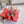 Rockstud Wispy Calfskin Mule 90mm Matte Red