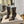 LV Ankle Boots 100mm Dark Brown Monogram Lambskin