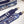 MEDIUM LADY D-LITE BLUE PALMS EMBROIDERY