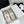 Moccasins White Quilted Calfskin Silver CC